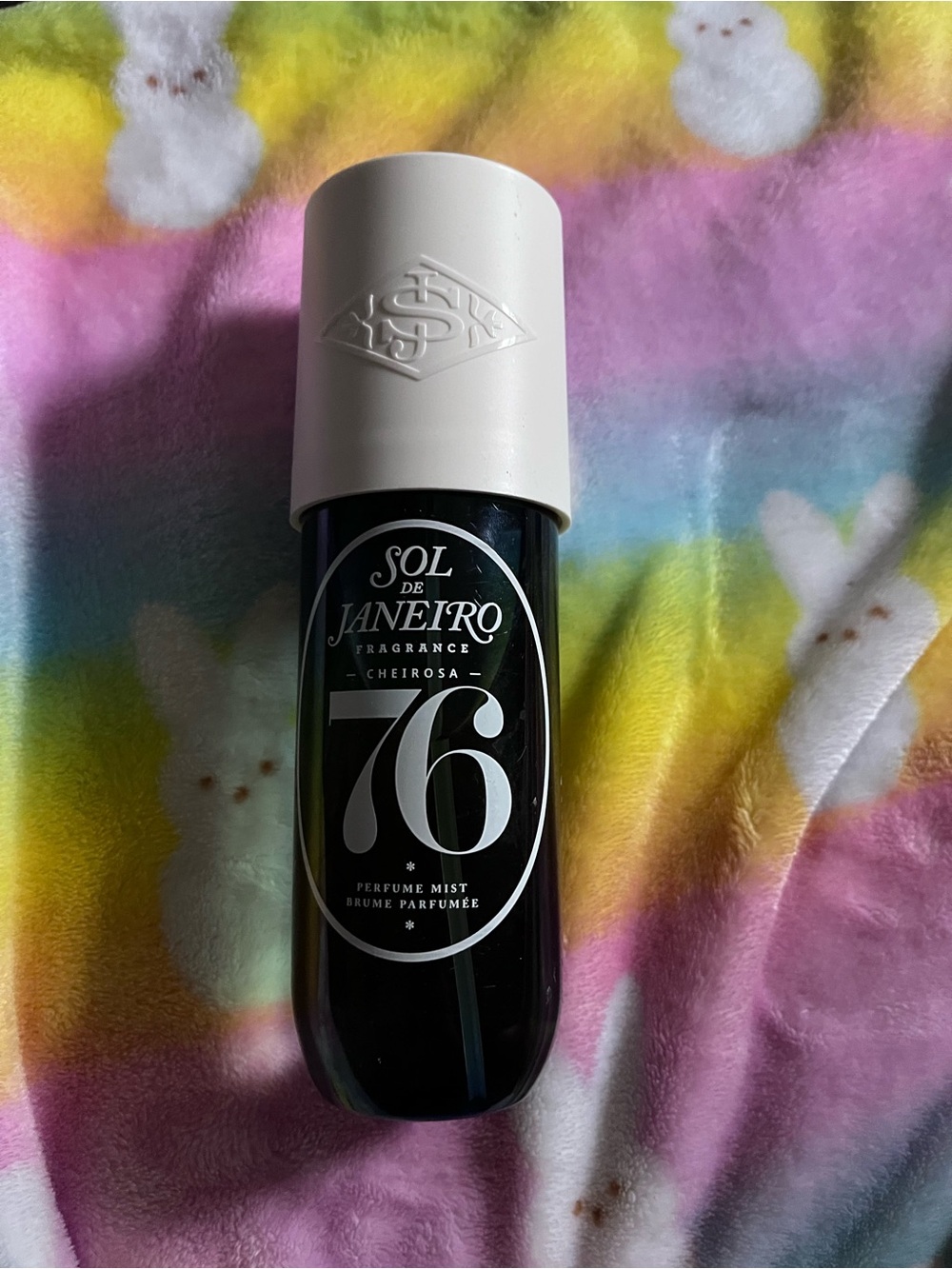 Sol de Janeiro 76 Perfume Mist – Black bottle with cream cap